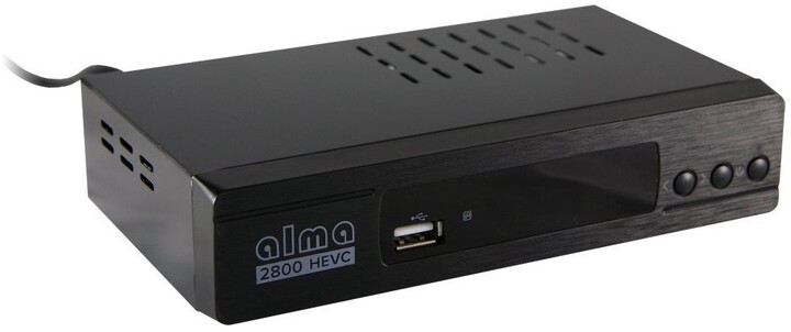Alma Set-top box 2800 T2 , černý_1576524327