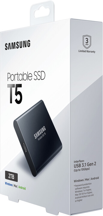 Samsung T5, USB 3.1 - 1TB
