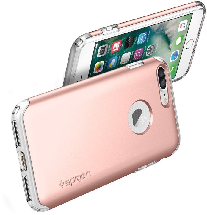 Spigen Hybrid Armor pro iPhone 7 Plus, rose gold_857848582