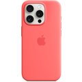 Apple Silikonový kryt s MagSafe pro iPhone 15 Pro, světle melounová_1736075161