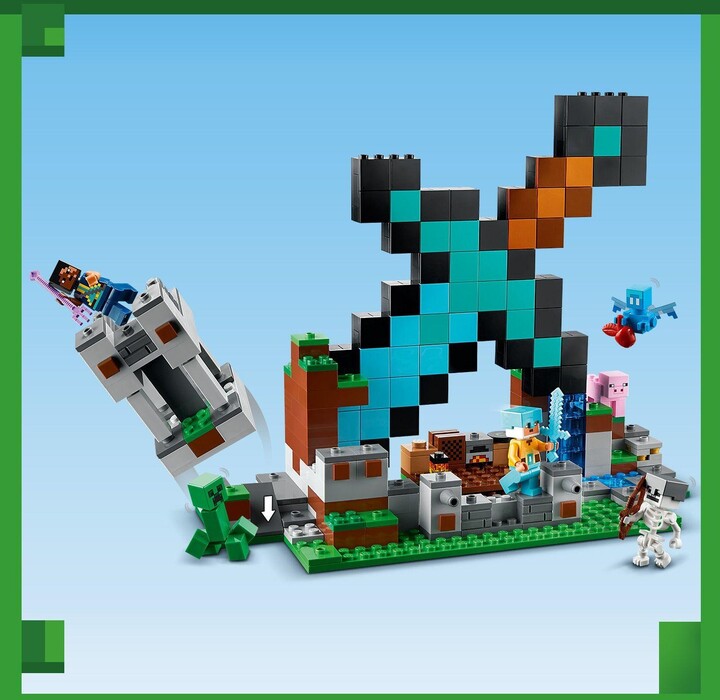 LEGO® Minecraft® 21244 Rytířská základna_1068738472