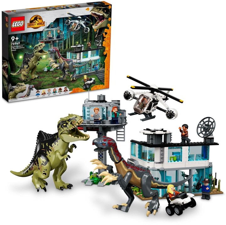 LEGO® Jurassic World 76949 Útok giganotosaura a therizinosaura_204239030
