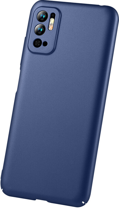 Lenuo Leshield zadní kryt pro Xiaomi Redmi Note 10 5G, modrá_1904167512