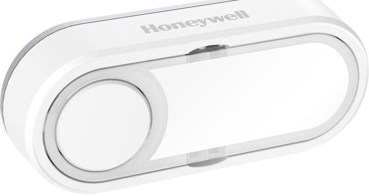 Honeywell DCP511E bezdrátové tlačítko ke zvonku se štítkem pro jméno, bílé_1390257698
