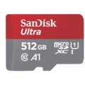 SanDisk Micro SDXC Ultra Android 512GB 100MB/s A1 UHS-I + SD adaptér