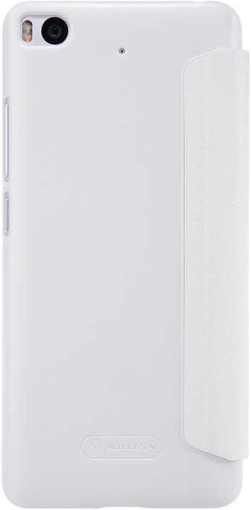 Nillkin Sparkle Leather Case pro Xiaomi Mi 5S, bílá_1823492657