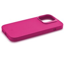 Cellularline zadní silikonový kryt Sensation Plus pro Apple iPhone 15, růžová SENSPLUSIPH15P