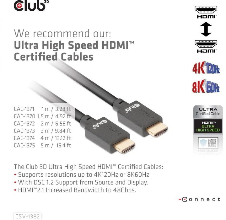 Club3D síťový přepínač - Switch, HDMI KVM Switch - Dual HDMI 4K@60Hz_1547005914