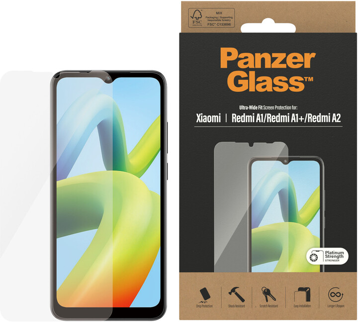 PanzerGlass ochranné sklo pro Xiaomi Redmi A1/A1+/A2_895837664