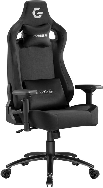 CZC.Gaming Fortress, herní židle, látková, černá_561408490