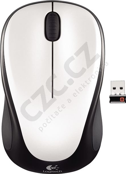 Logitech Wireless Mouse M235, Ivory White_1008169124