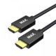 MAX kabel HDMI 2.1, opletený, 3m, černá_2012338321