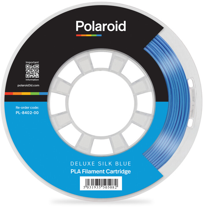 Polaroid 3D 250g Universal Premium PLA 1,75mm, modrá_1261987103