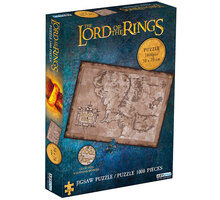 Puzzle Lord of the Rings - Middle Earth, 1000 dílků Poukaz 200 Kč na nákup na Mall.cz