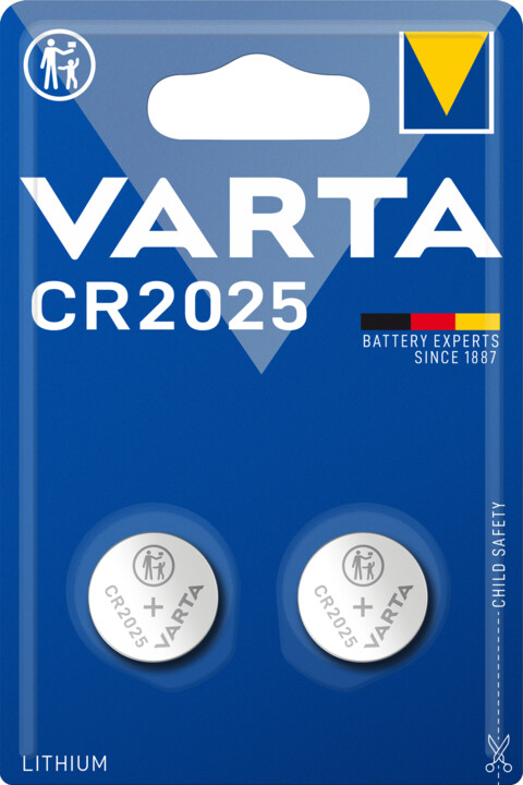 VARTA CR2025, 2ks_1442084497
