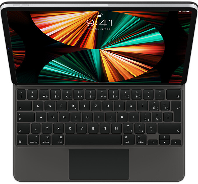 Apple ochranný kryt s klávesnicí Magic Keyboard pro iPad Pro 12.9&quot; (5/6th gen), CZ, černá_918416259