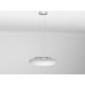 IMMAX NEO FUENTE závěsné svítidlo bílé sklo 40cm včetně Smart zdroje 3xE27 RGBW_496380854