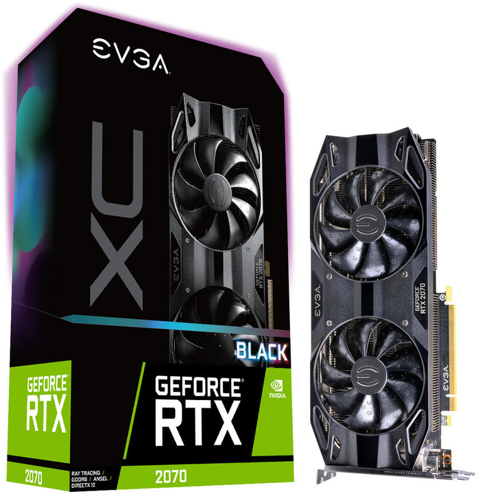 EVGA GeForce RTX 2070 XC BLACK EDITION GAMING, 8GB GDDR6_477723084