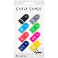 Cable Candy kabelový organizér Tag, 8 ks, různé barvy_8658108