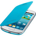 Samsung kryt s flipem EFC-1M7FLE pro Galaxy S III mini (i8190) světle modrá_1206106876