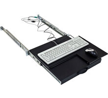 Triton výsuvná/otočná police pro klávesnici a myš RAB-UP-X40-A1, 19&quot;, černá_1676068229