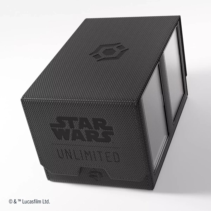 Krabička na karty Gamegenic - Star Wars: Unlimited Double Deck Pod, černá_1111136280