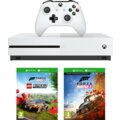 Xbox One S, 1TB, bílá + Forza Horizon 4 + LEGO Speed Champions DLC_815674025