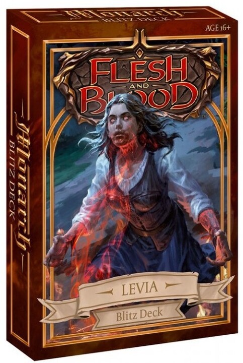 Karetní hra Flesh and Blood TCG: Monarch - Levia Blitz Deck_318800749