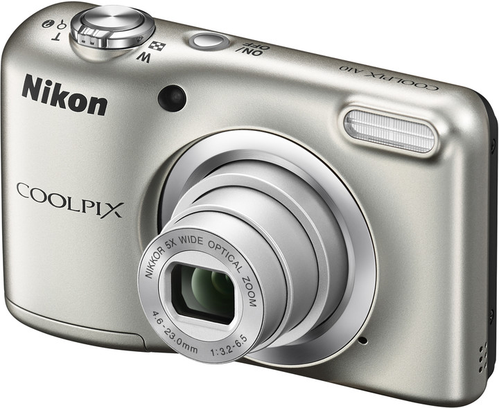 Nikon Coolpix A10, stříbrná_1207929726