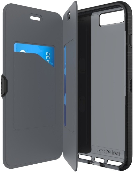 Tech21 Evo Wallet pouzdro typu kniha pro Apple iPhone 7 Plus, kouřové_2003903297