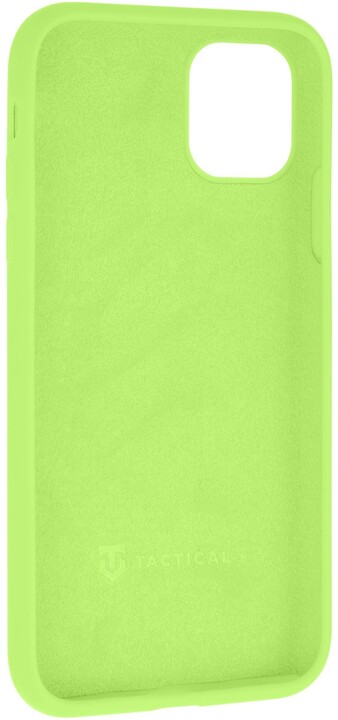 Tactical silikonový kryt Velvet Smoothie pro Apple iPhone 11 Pro, svítívě zelená_587301817