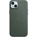 Apple kryt z tkaniny FineWoven s MagSafe na iPhone 15 Plus, listově zelená_778095573
