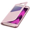 Samsung Galaxy A5 2017 (SM-A520P), flipové pouzdro, S-View, růžové_243204871