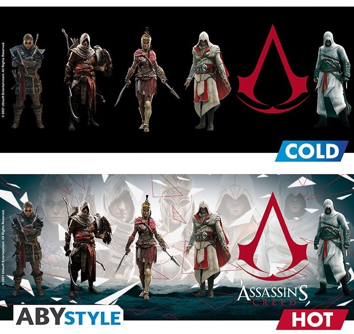 Hrnek Assassin&#39;s Creed - Legacy, měnící se, 460ml_645575035