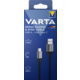 VARTA kabel USB-A - USB-C, 60W, 2m, černá_690123880