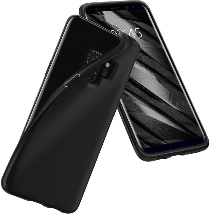 Spigen Liquid Crystal pro Samsung Galaxy S9, matte black_489288107