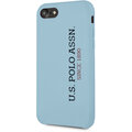 U.S. Polo silikonový kryt pro iPhone 8/SE2, světle modrá_1370405301