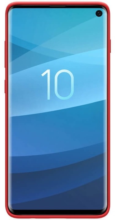 Nillkin Flex Pure Liquid silikonové pouzdro pro Samsung Galaxy S10, červená_286853395
