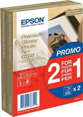 Epson Foto papír Premium Glossy, 10x15 cm, 2x40 listů, 255g/m2, lesklý_1699924368