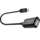 FIXED USB Type-C OTG adaptér, USB 2.0, černý