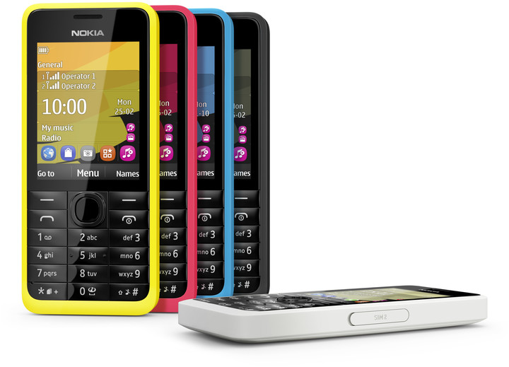 Nokia 301, černá_2015832877