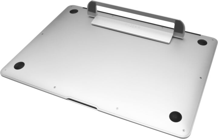 FIXED stojánek Frame Mini pro mobil/notebook, univerzální, stříbrná