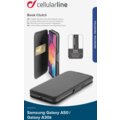 Cellularline pouzdro typu kniha Book Clutch pro Samsung Galaxy A50/A30s, černé_2043871404