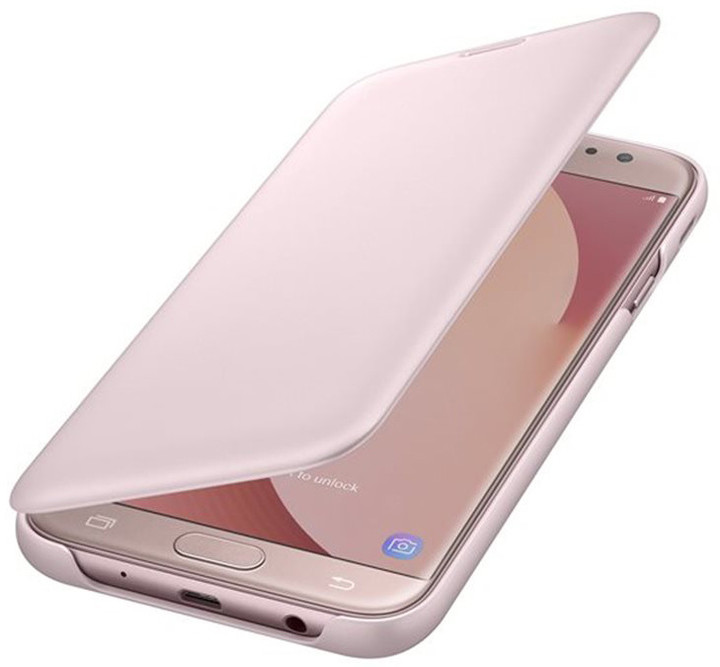 Samsung Wallet Cover J7 2017, pink_88334478