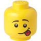 Úložný box LEGO Hlava - silly (S)_881401521