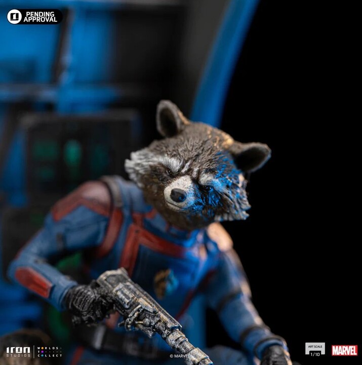 Figurka Iron Studios Marvel: Guardians of the Galaxy 3 - Rocket Raccoon, Art Scale 1/10_1152168857