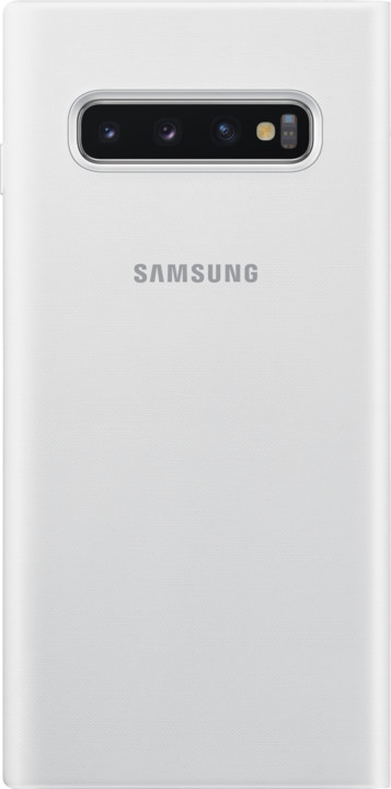 Samsung LED View flipové pouzdro pro Samsung G973 Galaxy S10, bílá_81352517