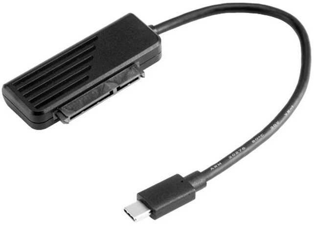 Akasa redukce z 2,5" SSD/HDD na USB 3.1 Type-C