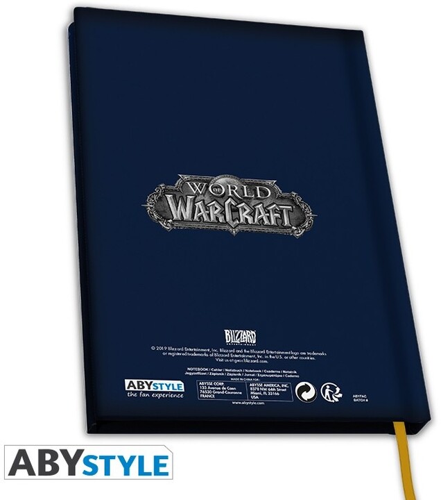 Zápisník World of Warcraft - Alliance, linkovaný, A5_560121699