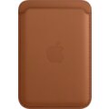Apple kožená peněženka s MagSafe pro iPhone, hnědá_1909931548
